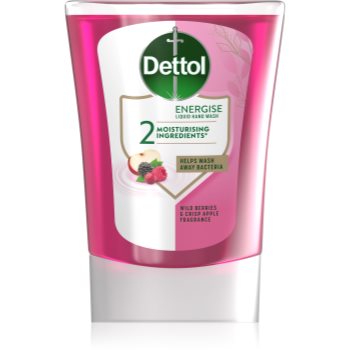 Dettol Energise Liquid Hand Wash Wild Berries & Crisp Apple rezervă pentru dozator de săpun cu senzori, fără atingere - imagine 2